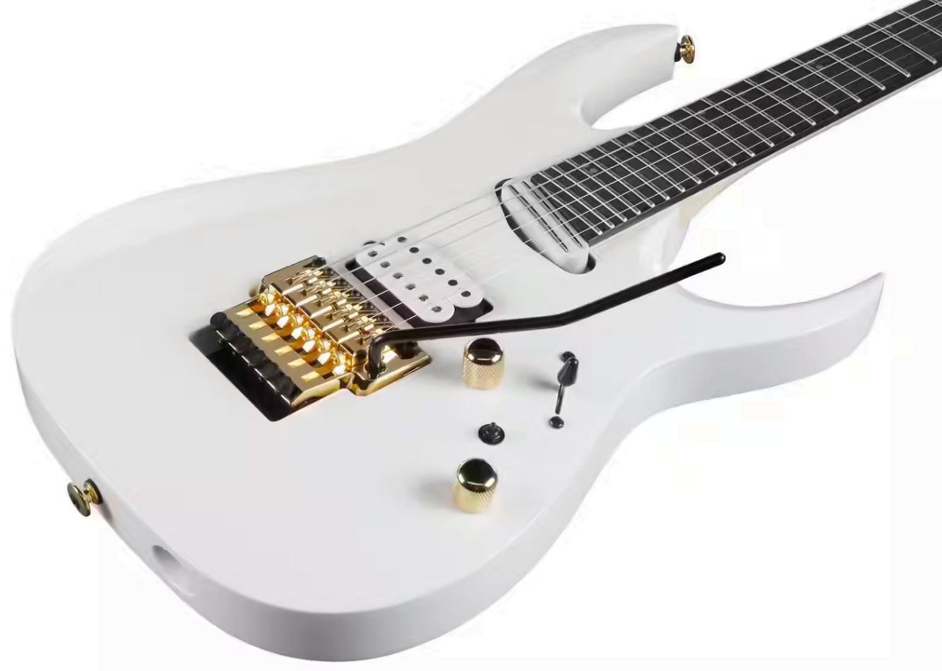 Ibanez Rga622xh Wh Axe Design Lab Jap 2h Trem Eb - White - Guitarra eléctrica con forma de str. - Variation 1