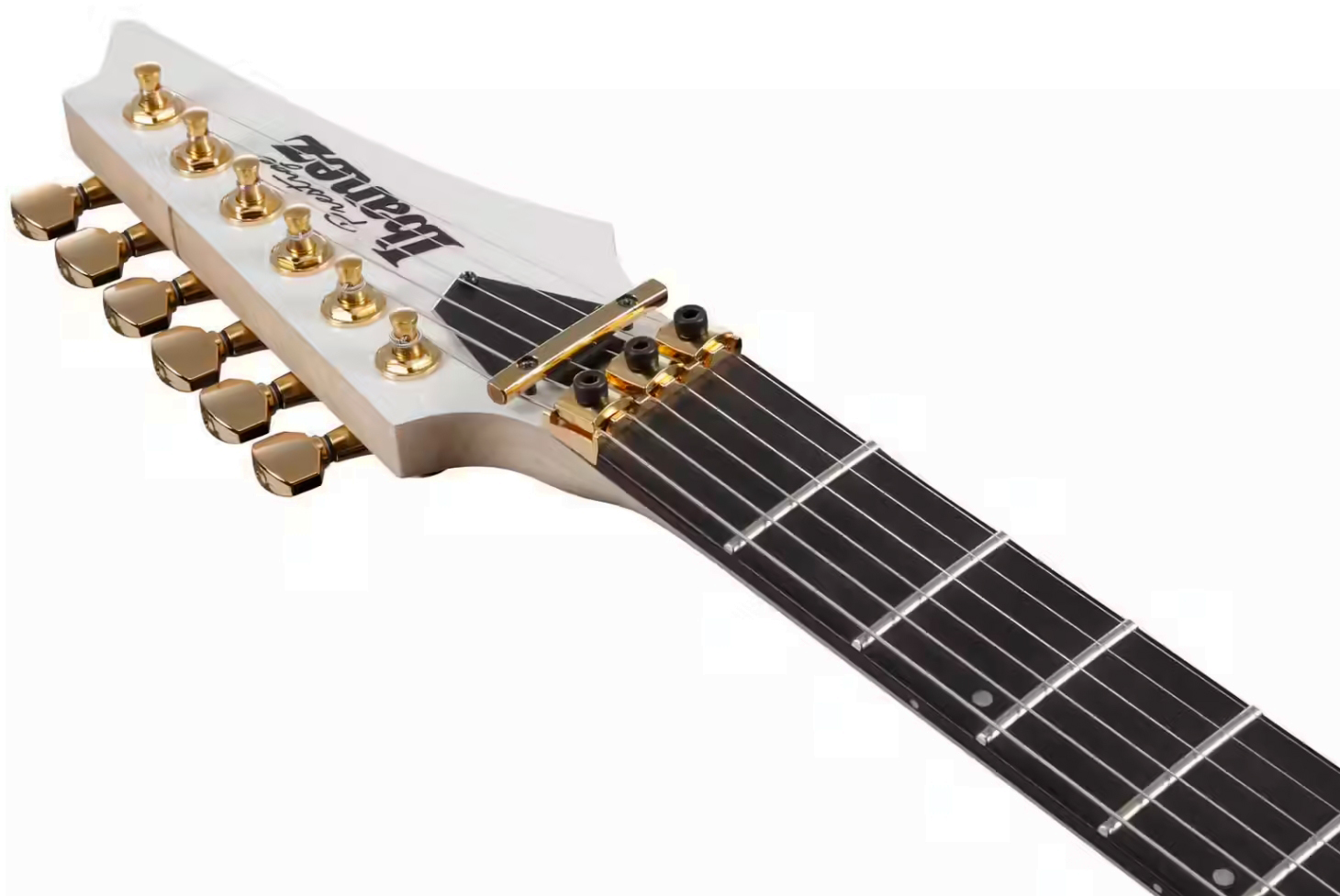 Ibanez Rga622xh Wh Axe Design Lab Jap 2h Trem Eb - White - Guitarra eléctrica con forma de str. - Variation 4