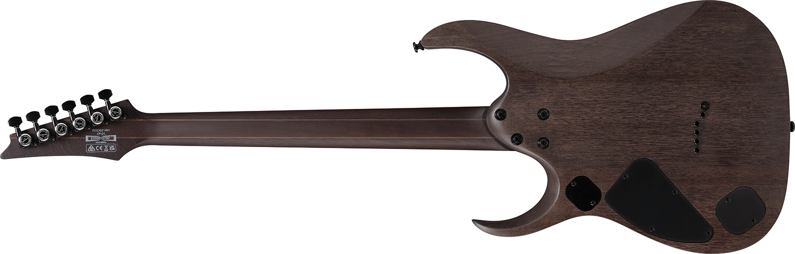 Ibanez Rgd621ah Mnf Iron Label Baryton 2h Dimarzio Ht Eb - Midnight Shade Flat - Guitarra eléctrica barítono - Variation 1