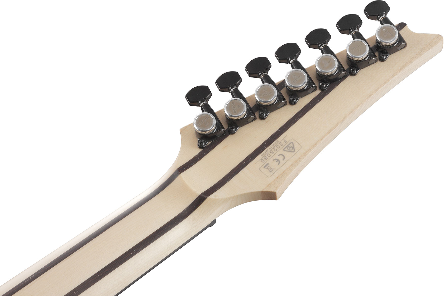 Ibanez Rgdr4427fx Ntf Prestige Jap 7c Baryton Hh Dimarzio Ht Eb +etui - Natural Flat - Guitarra eléctrica de 7 cuerdas - Variation 4