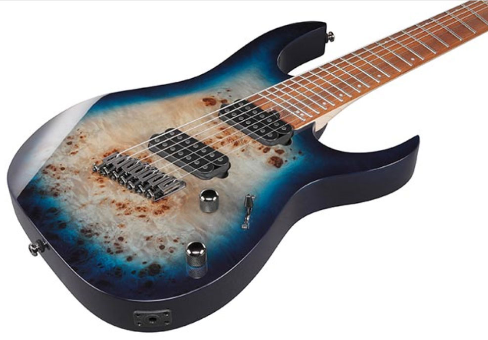 Ibanez Rgms7pb Cbs Standard 7c Multiscale 2h Ht Jat - Cosmic Blue Starburst - Guitarra eléctrica con forma de str. - Variation 2