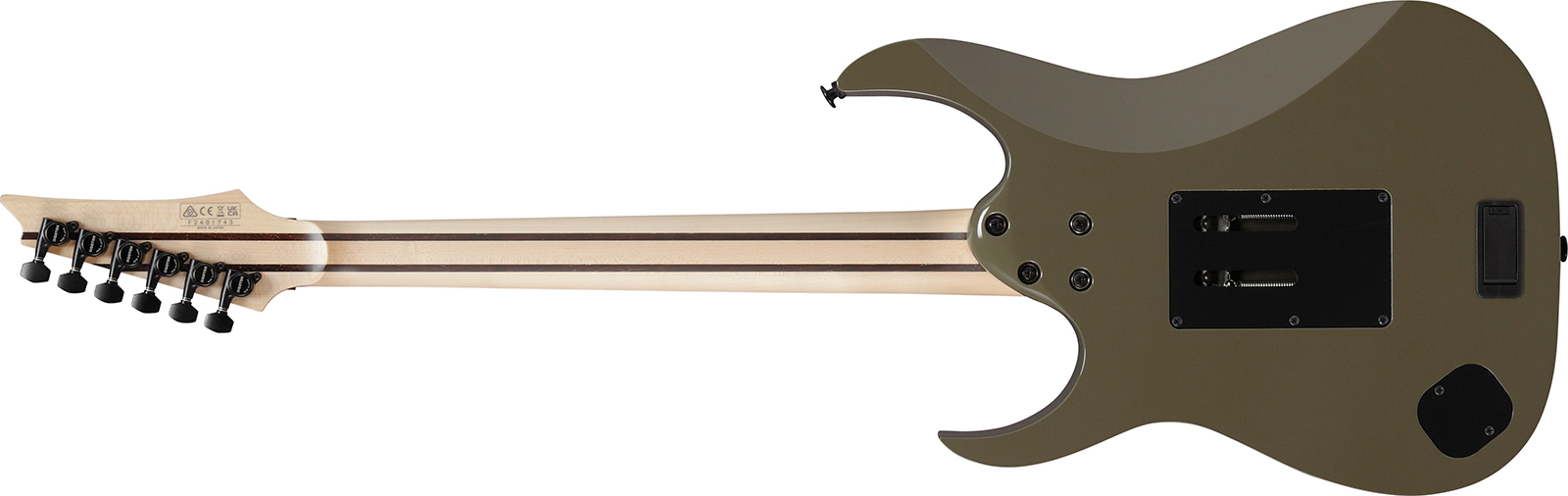 Ibanez Rgr5130r Km Prestige Jap 2h Fishman Fluence  Fr Rw - Khaki Metallic - Guitarra eléctrica con forma de str. - Variation 1