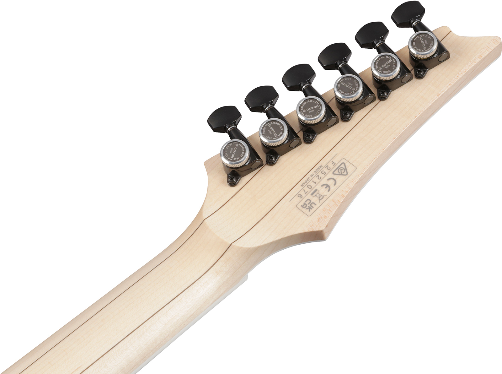 Ibanez Rgr662ahbf Wk Prestige Jap 2h Dimarzio Ht Rw - Weathered Black - Guitarra eléctrica con forma de str. - Variation 4