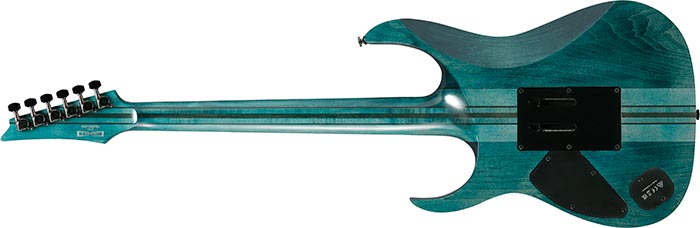 Ibanez Rgt1220pbk Col Premium 2h Dimarzio Fr Eb - Cosmic Blue Low Gloss - Guitarra eléctrica con forma de str. - Variation 1