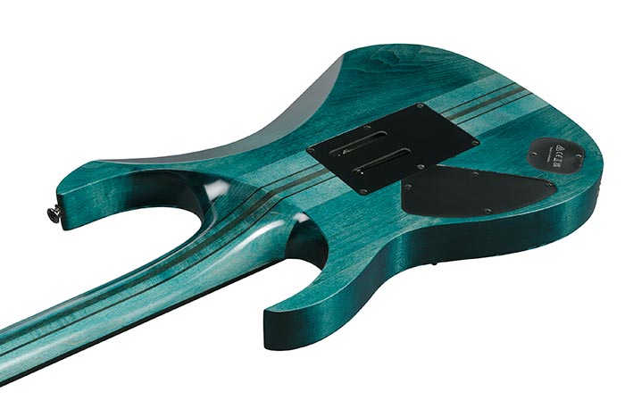 Ibanez Rgt1220pbk Col Premium 2h Dimarzio Fr Eb - Cosmic Blue Low Gloss - Guitarra eléctrica con forma de str. - Variation 3