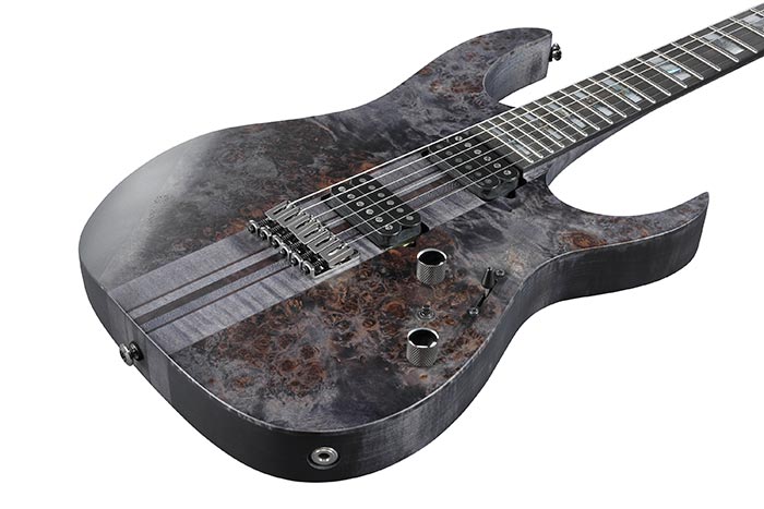 Ibanez Rgt1221pb Dtf Premium Hh Dimarzio Ht Eb - Deep Twilight Flat - Guitarra eléctrica con forma de str. - Variation 2