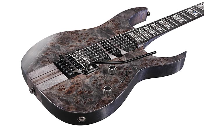 Ibanez Rgt1270pb Dtf Premium Hh Dimarzio Fr Eb - Deep Twilight Flat - Guitarra eléctrica con forma de str. - Variation 2