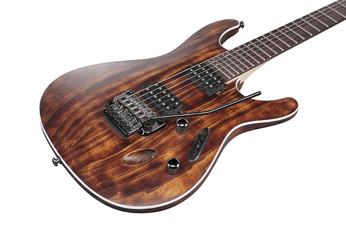 Ibanez S520ah Abs Sabre Premium 2h Trem Rw - Antique Brown Stained - Guitarra eléctrica con forma de str. - Variation 2
