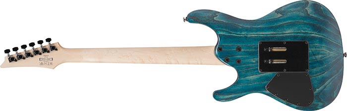 Ibanez S520ah Obf Sabre Premium 2h Trem Rw - Cosmic Blue Flat - Guitarra eléctrica con forma de str. - Variation 1