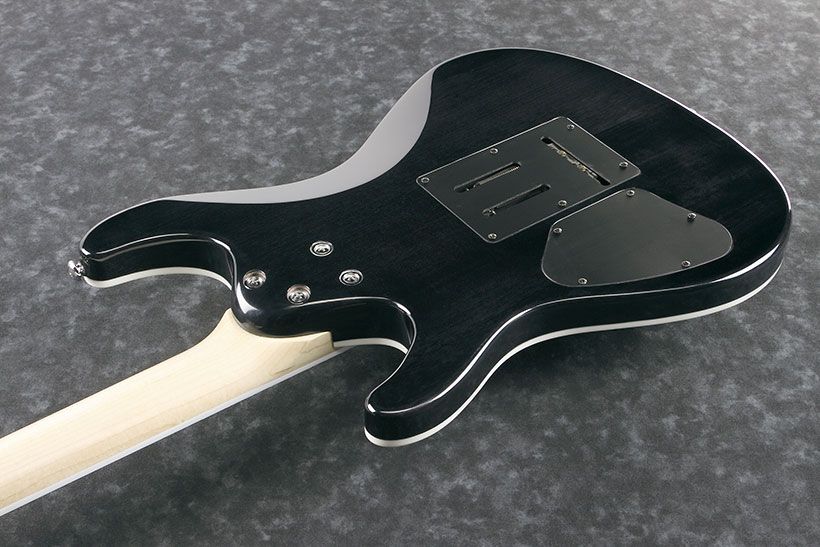 Ibanez Sa360ah Stk Hss Trem Nzp - Stained Black - Guitarra eléctrica con forma de str. - Variation 2