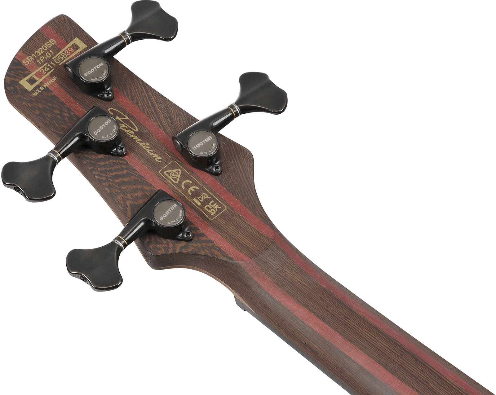 Ibanez Sr1320sb Avl Premium Active Pp - Aqua Wave Low Gloss - Bajo eléctrico de cuerpo sólido - Variation 4