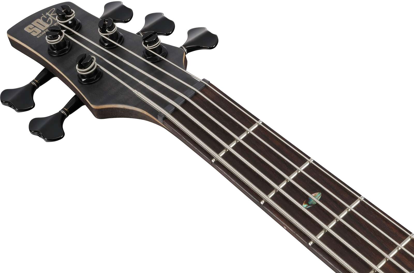 Ibanez Sr1455dw Tgf Premium 5c Active Rw - Transparent Gray Flat - Bajo eléctrico de cuerpo sólido - Variation 4