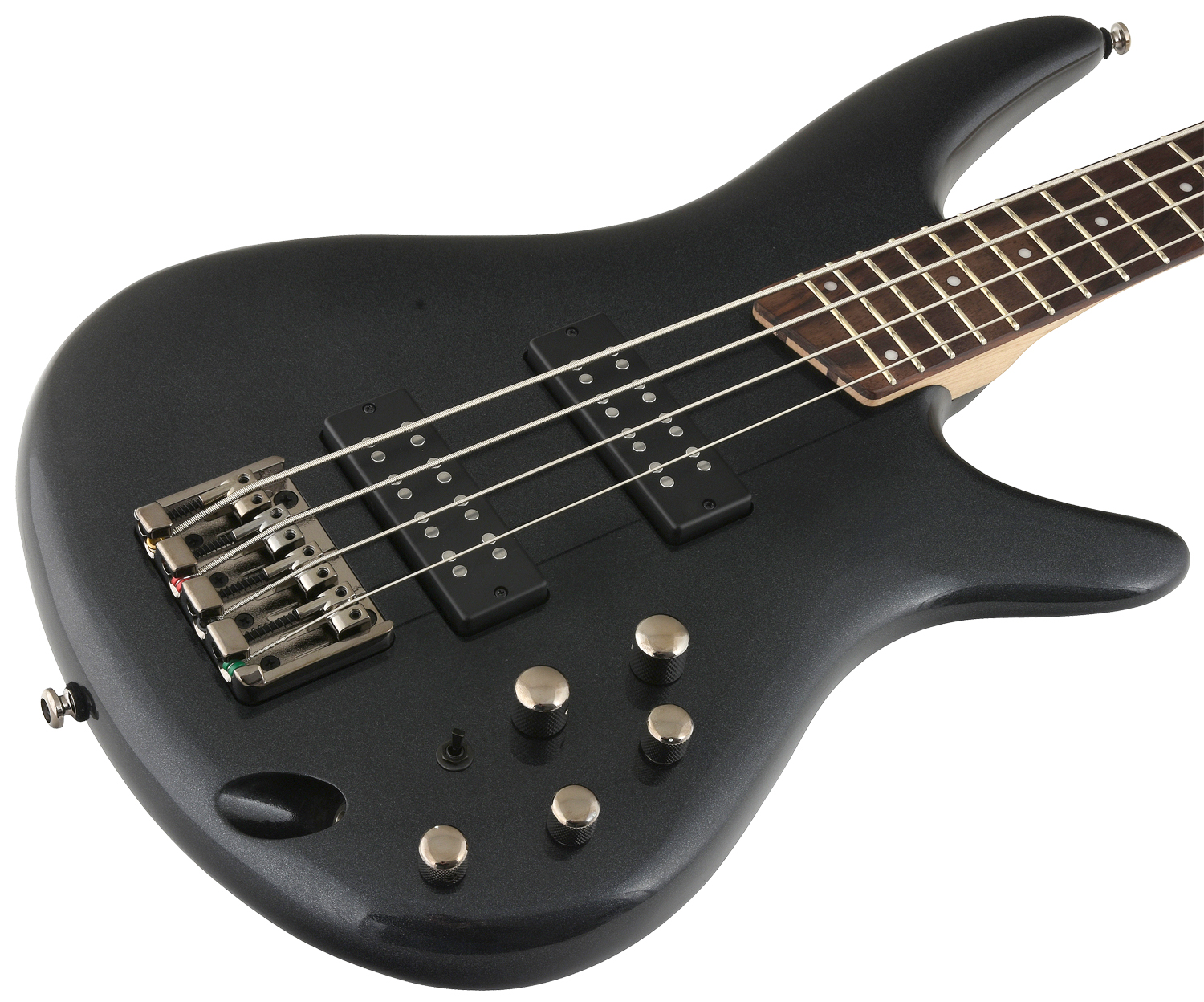 Ibanez Sr300e Ipt Standard Active Jat - Iron Pewter - Bajo eléctrico de cuerpo sólido - Variation 3