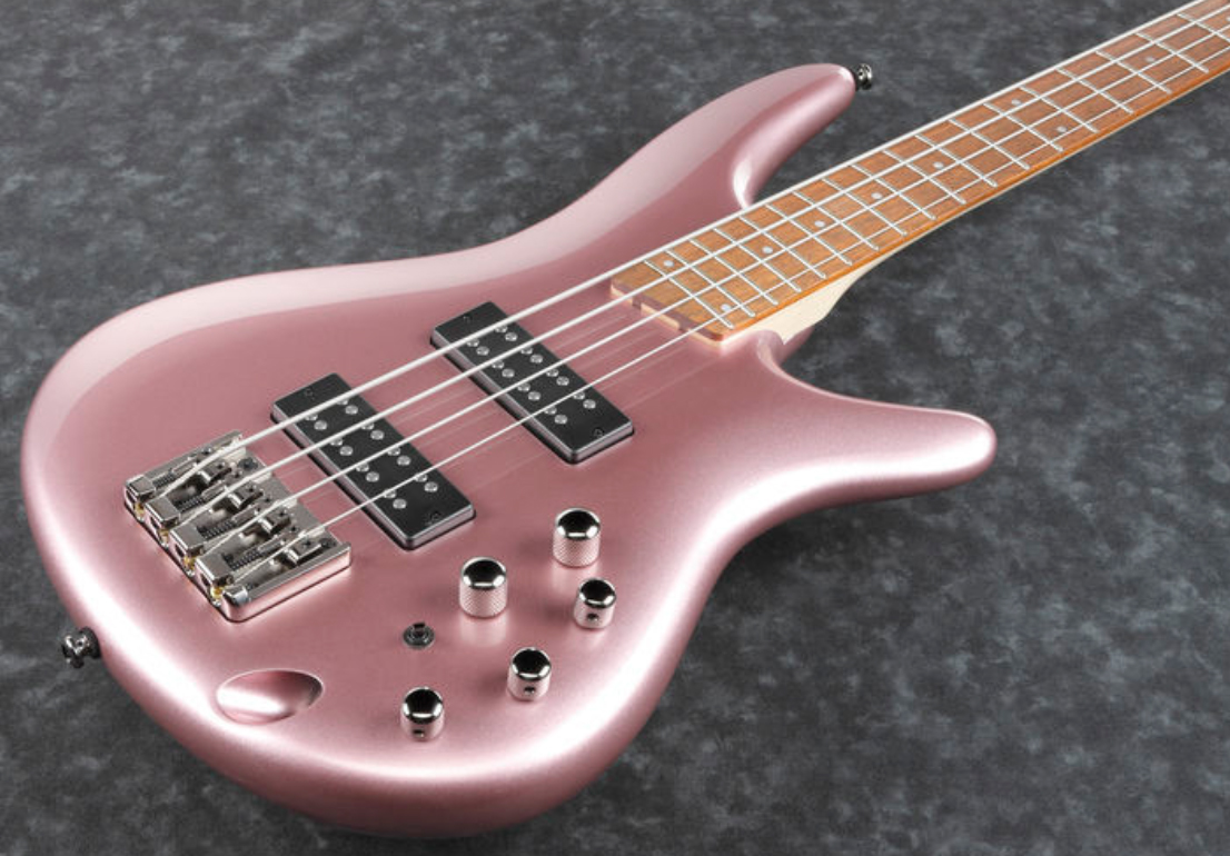 Ibanez Sr300e Pgm Standard Active Jat - Pink Gold Metallic - Bajo eléctrico de cuerpo sólido - Variation 1