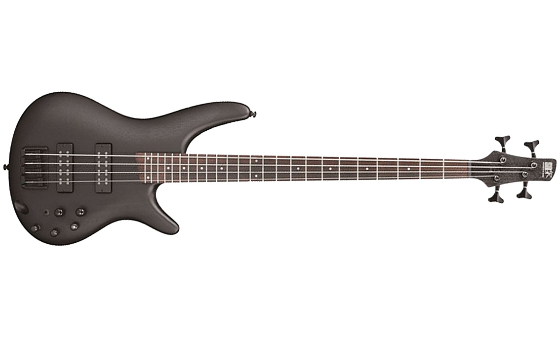 Ibanez Sr300eb Wk Standard Active Jat - Weathered Black - Bajo eléctrico de cuerpo sólido - Variation 1