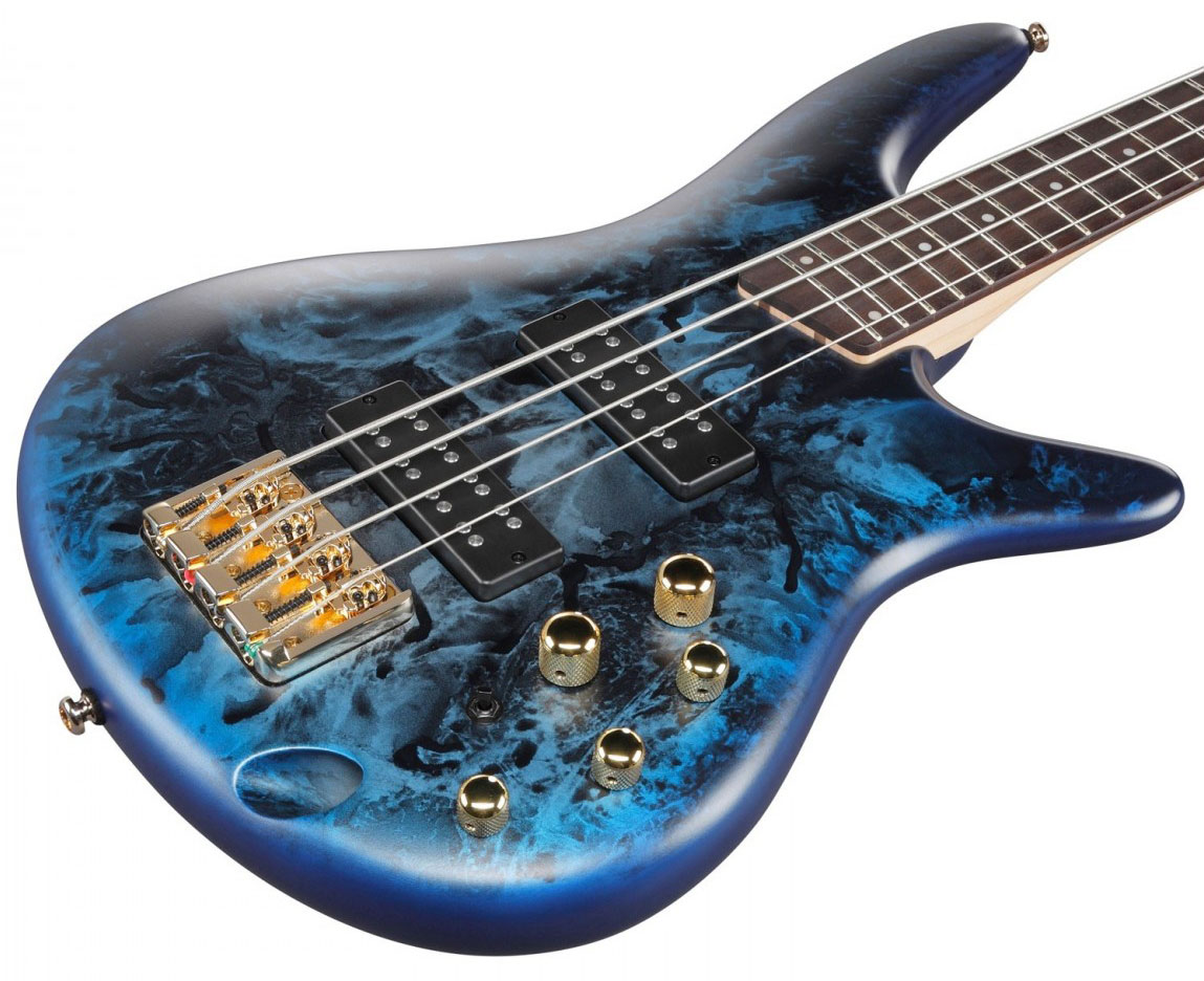 Ibanez Sr300edx Czm Standard Active Jat - Cosmic Blue Frozen Matte - Bajo eléctrico de cuerpo sólido - Variation 2