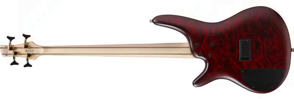 Ibanez Sr300edx Wzm Standard Active Jat - Wine Red Frozen Matte - Bajo eléctrico de cuerpo sólido - Variation 1