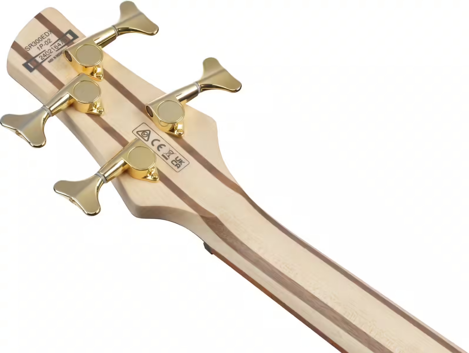 Ibanez Sr300edx Wzm Standard Active Jat - Wine Red Frozen Matte - Bajo eléctrico de cuerpo sólido - Variation 4