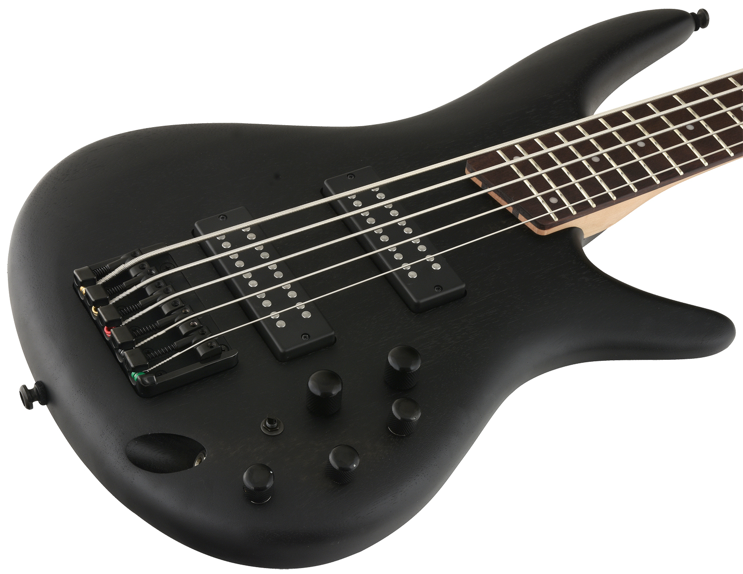 Ibanez Sr305eb Wk Standard 5c Active Jat - Weathered Black - Bajo eléctrico de cuerpo sólido - Variation 3