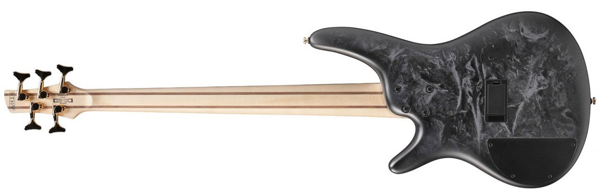 Ibanez Sr305edx Bzm Standard 5c Active Jat - Black Ice Frozen Matte - Bajo eléctrico de cuerpo sólido - Variation 1