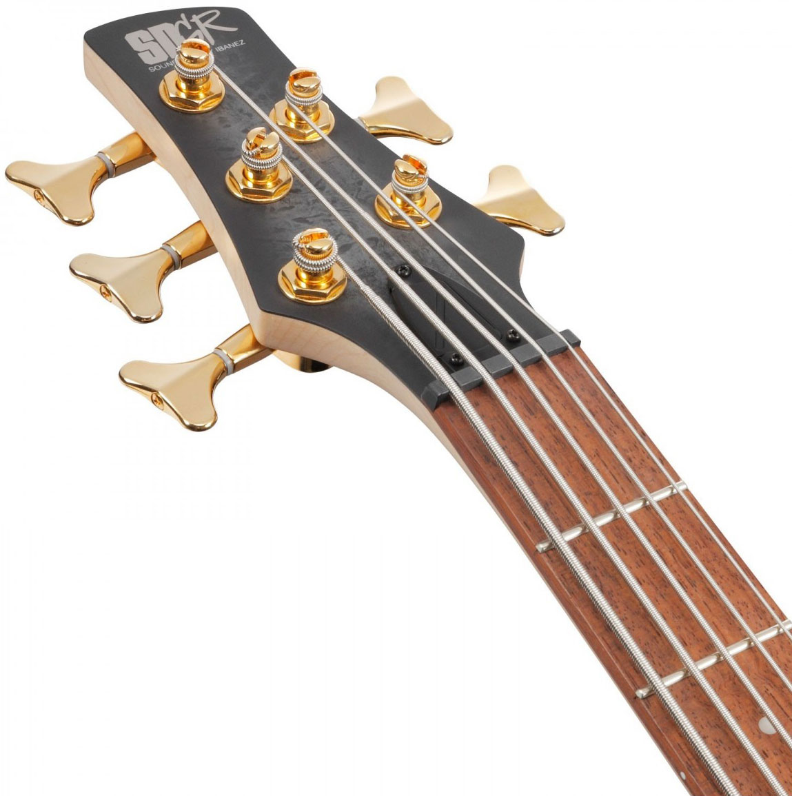 Ibanez Sr305edx Bzm Standard 5c Active Jat - Black Ice Frozen Matte - Bajo eléctrico de cuerpo sólido - Variation 4