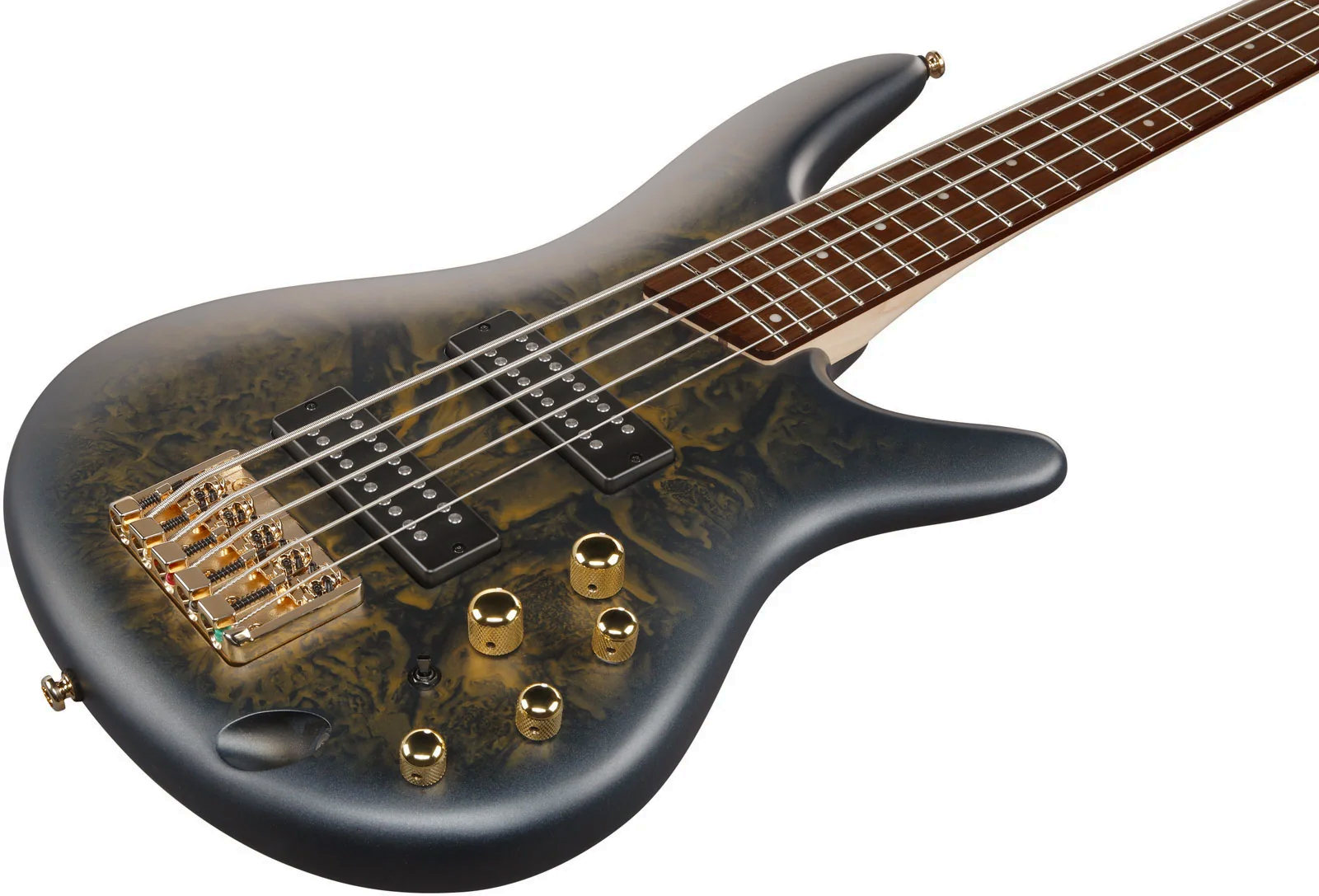 Ibanez Sr305edx Fdm Standard 5c Active Jat - Frozen Gold Matte - Bajo eléctrico de cuerpo sólido - Variation 2