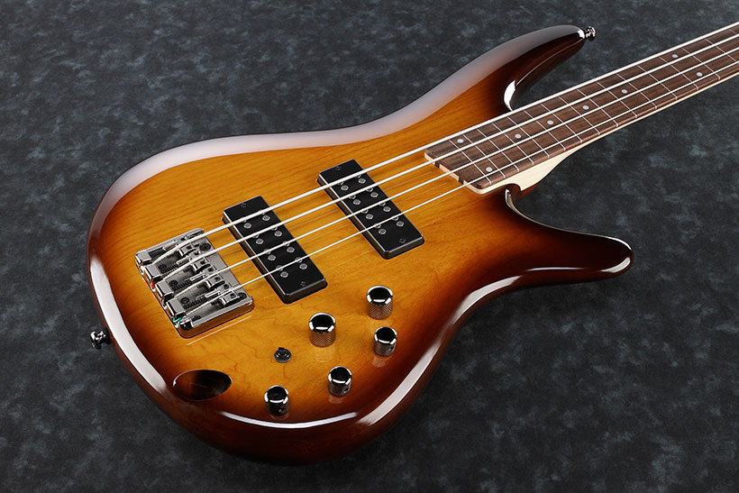 Ibanez Sr370ef Bbt Standard Fretless Active Jat - Brown Burst - Bajo eléctrico de cuerpo sólido - Variation 1