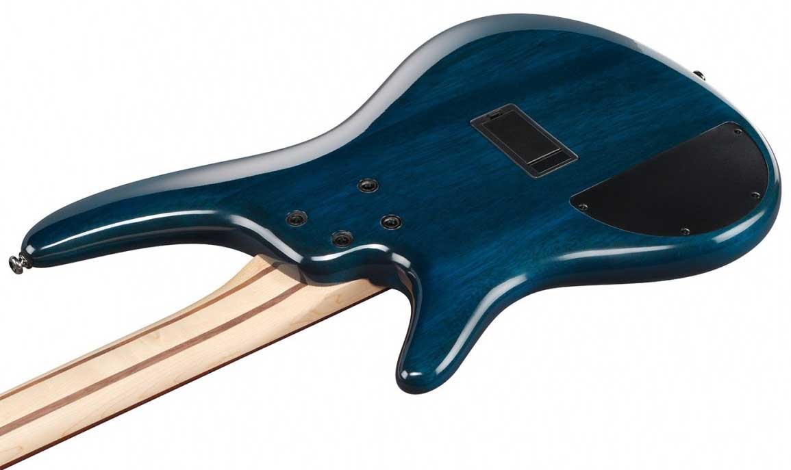 Ibanez Sr400eqm Scb Standard Active Jat - Stain Cosmic Blue Stardust - Bajo eléctrico de cuerpo sólido - Variation 3