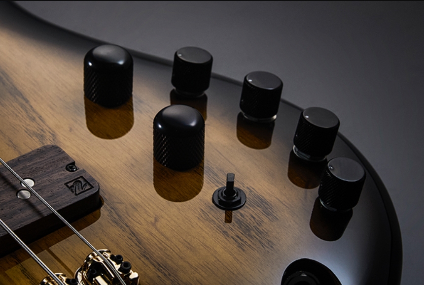 Ibanez Sr4505 Dst Prestige Jap 5c Active Mn - Desert Sunset Burst - Bajo eléctrico de cuerpo sólido - Variation 4