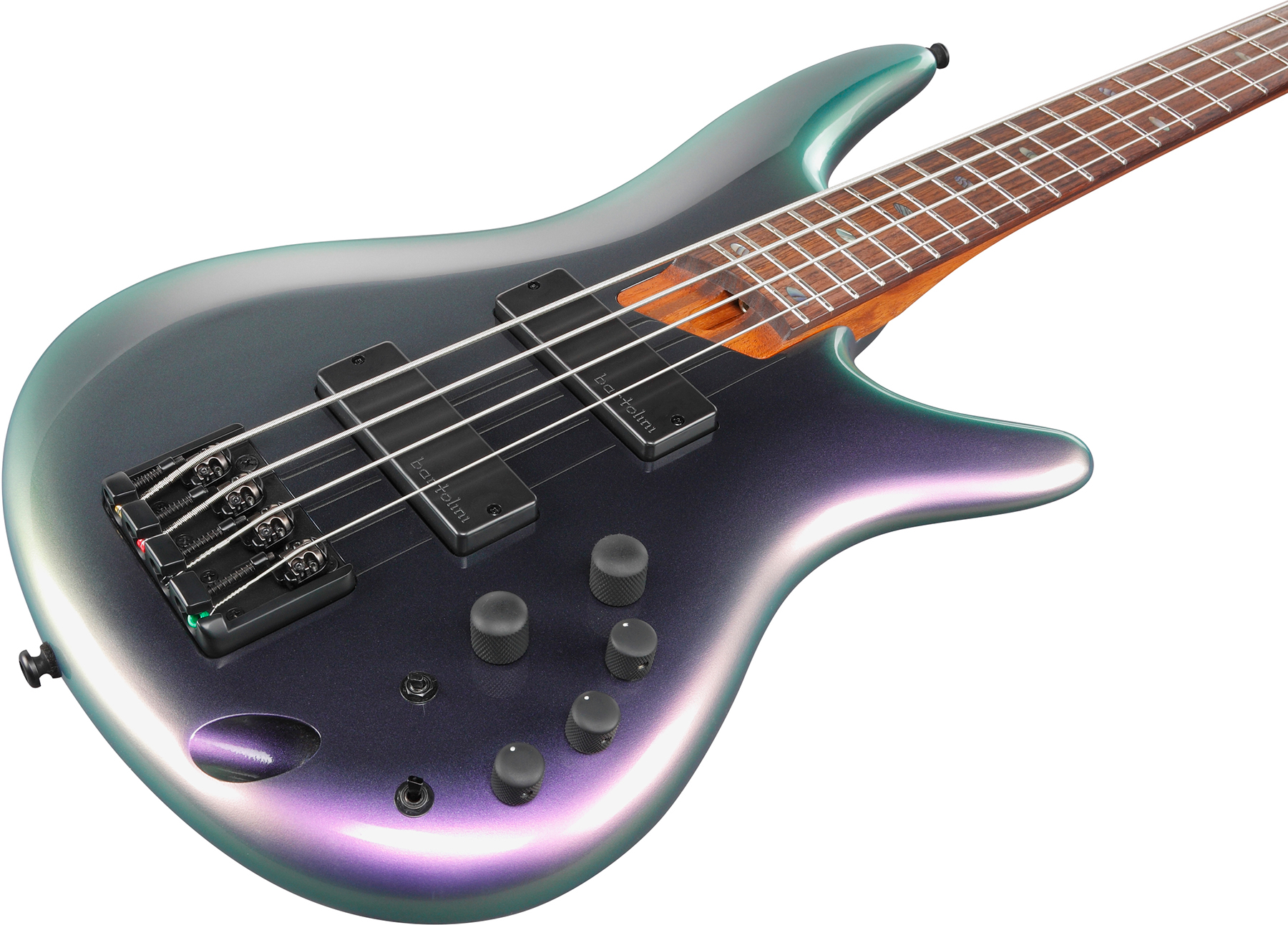 Ibanez Sr500e Bab Standard Active Bartolini Rw - Black Aurora Burst - Bajo eléctrico de cuerpo sólido - Variation 2