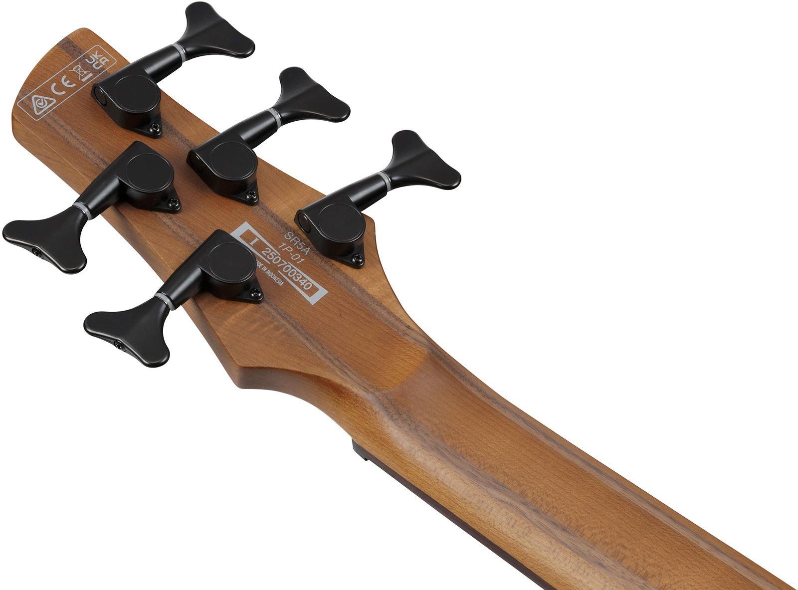 Ibanez Sr505a Mhl Standard 5c Active Bartolini Rw - Mahogany Brown Burst Low Gloss - Bajo eléctrico de cuerpo sólido - Variation 4