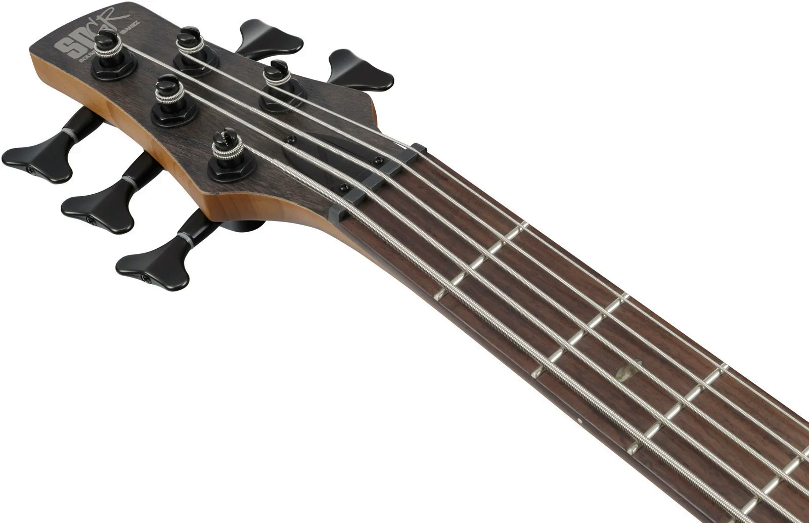 Ibanez Sr505a Tgf Standard 5c Active Bartolini Rw - Transparent Gray Flat - Bajo eléctrico de cuerpo sólido - Variation 4