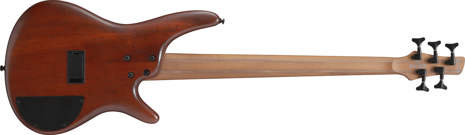 Ibanez Sr505al Mhl Standard 5c Gaucher Active Bartolini Rw - Mahogany Brown Burst Low Gloss - Bajo eléctrico de cuerpo sólido - Variation 1