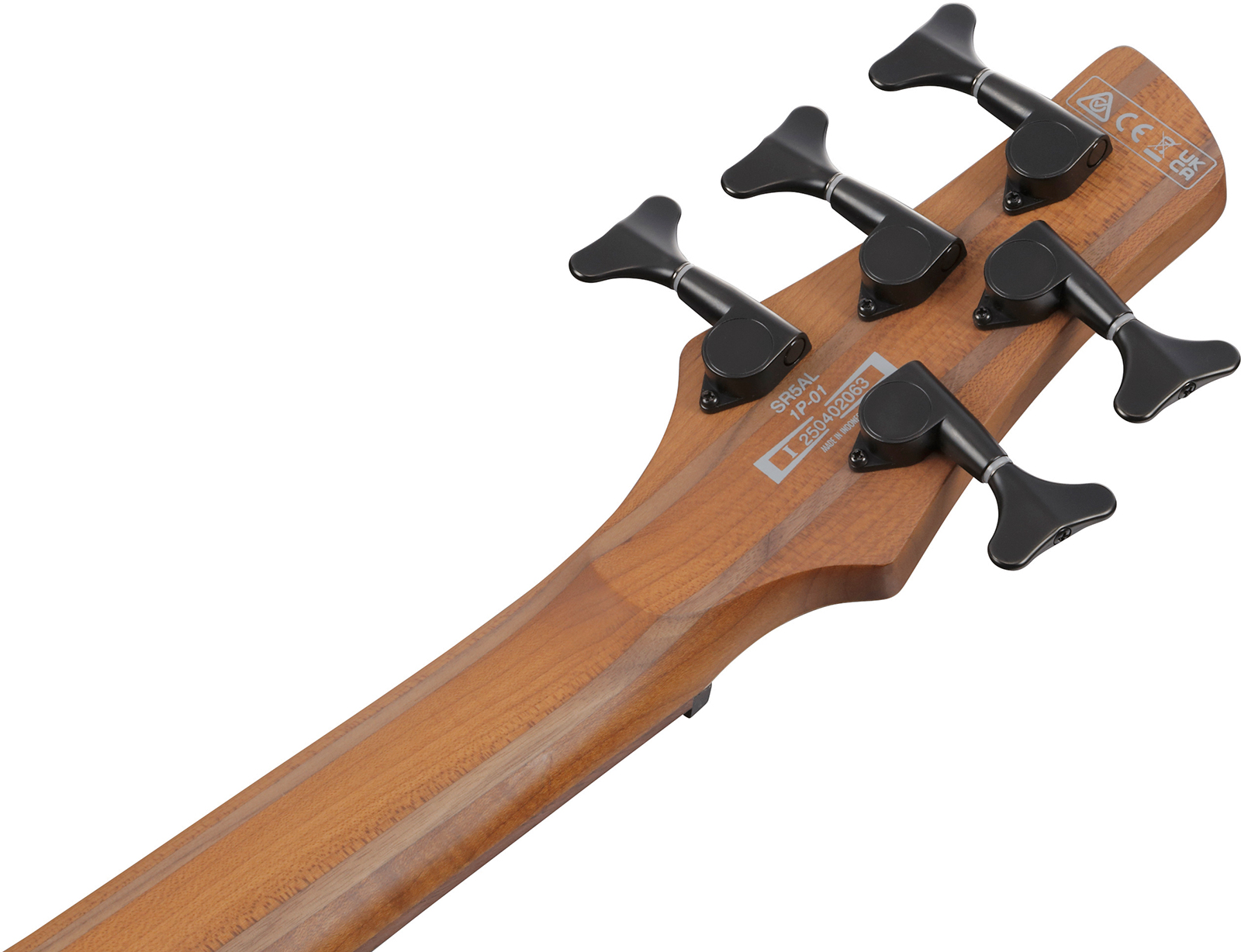 Ibanez Sr505al Mhl Standard 5c Gaucher Active Bartolini Rw - Mahogany Brown Burst Low Gloss - Bajo eléctrico de cuerpo sólido - Variation 4