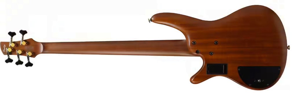 Ibanez Sr5505 Mhf Prestige Jap 5c Active Rw - Mocha Flat - Bajo eléctrico de cuerpo sólido - Variation 1