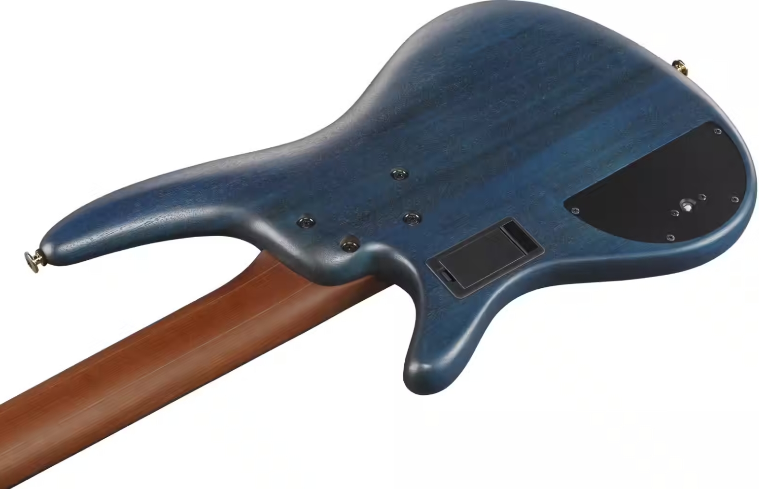 Ibanez Sr6605 Gfb Prestige Jap 5c Active Rw - Ghost Fleet Blue Burst - Bajo eléctrico de cuerpo sólido - Variation 3