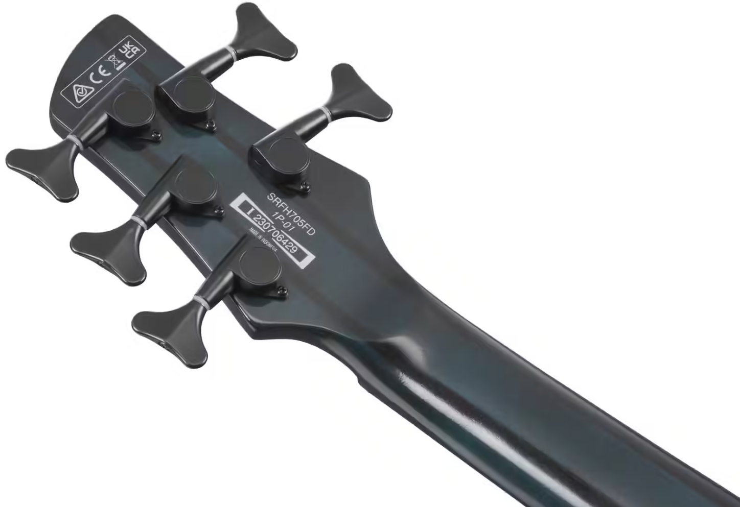 Ibanez Srd905 Ctl Workshop 5c Active Piezo Pp - Cosmic Blue Starburst Low Gloss - Bajo eléctrico semi caja - Variation 4