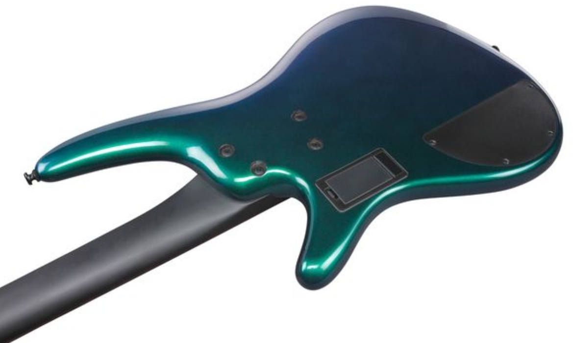 Ibanez Srms720 Bcm Workshop 4c Multiscale Active Fishman Fluence Pp - Blue Chameleon - Bajo eléctrico de cuerpo sólido - Variation 4