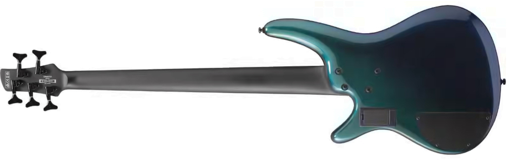 Ibanez Srms725 Bcm Workshop 5c Multiscale Active Fishman Fluence Pp - Blue Chameleon - Bajo eléctrico de cuerpo sólido - Variation 1