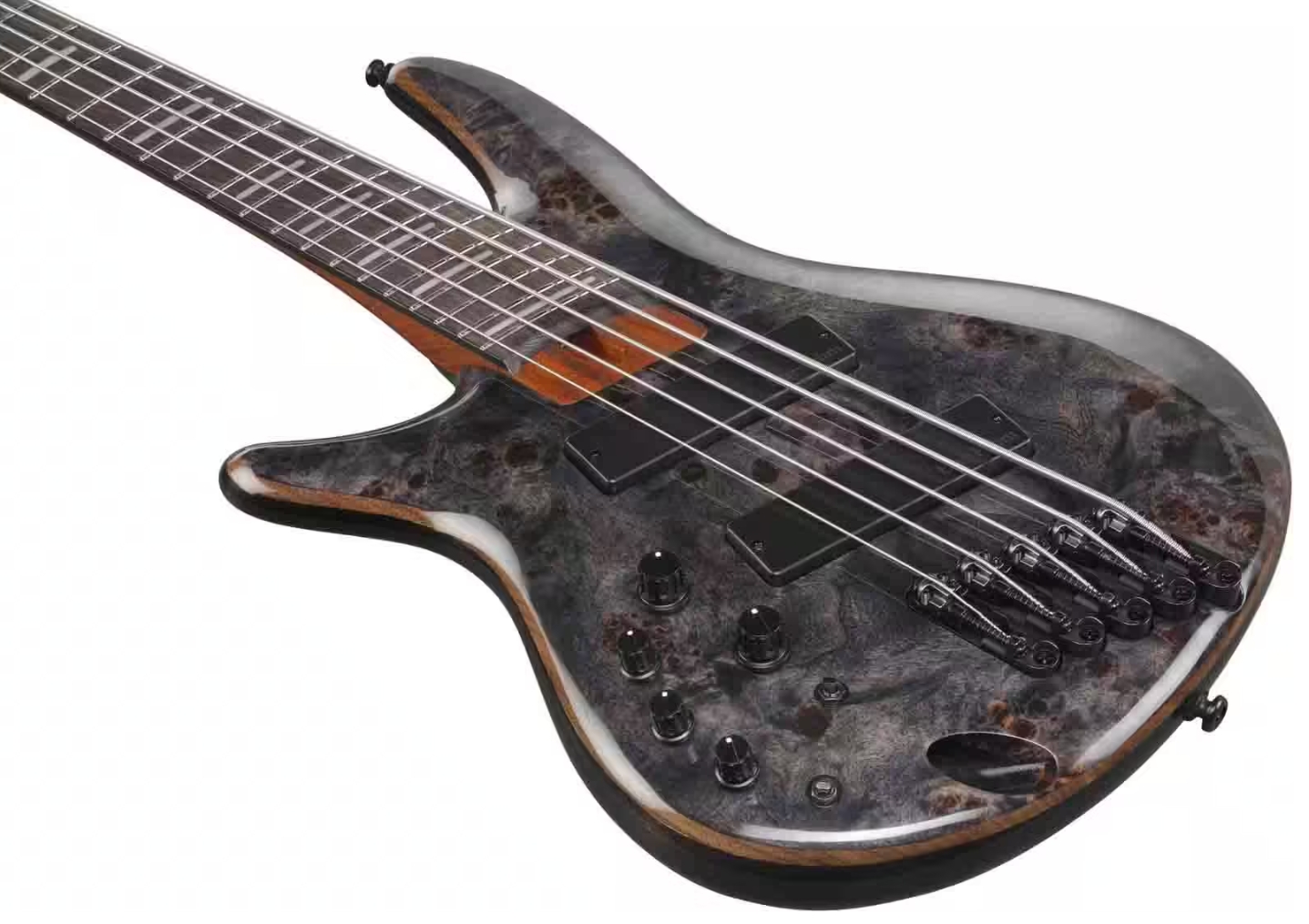 Ibanez Srms805l Dtw Workshop 5c Gaucher Multiscale Active Bartolini Pp - Deep Twilight - Bajo eléctrico de cuerpo sólido - Variation 2