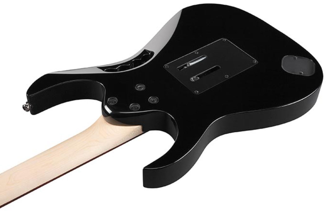 Ibanez Steve Vai Jemjr Bk Signature Hsh Fr Jat - Black - Guitarra eléctrica con forma de str. - Variation 3