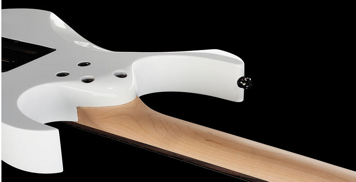 Ibanez Steve Vai Jemjrl Signature Gaucher Fr Hh Ja - White - Guitarra electrica para zurdos - Variation 2