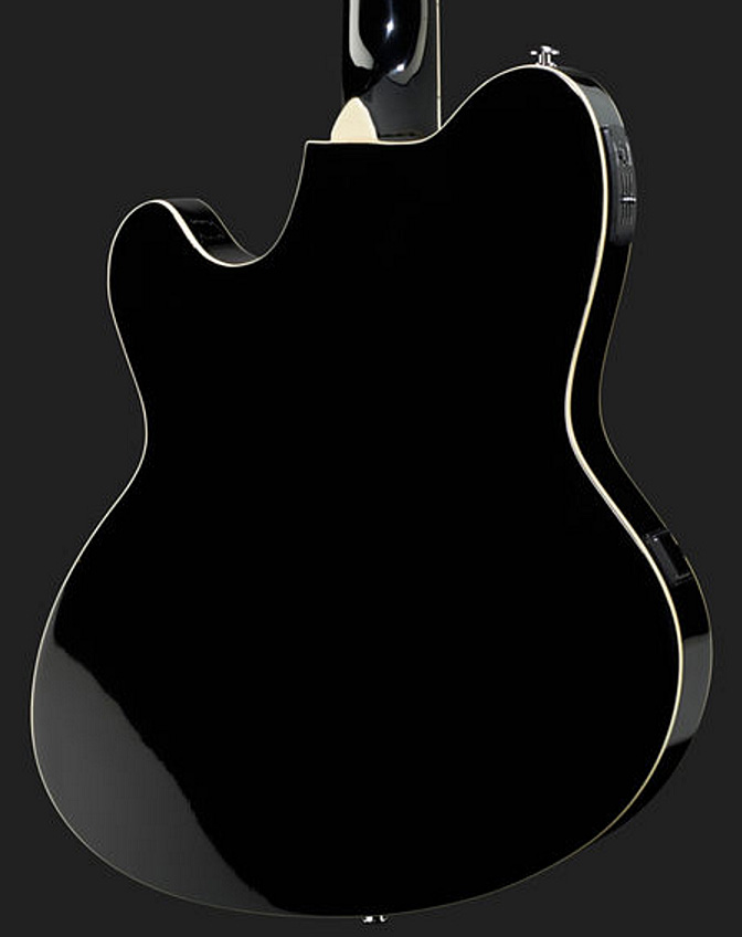 Ibanez Tcy10e Bk Talman Cw Epicea Sapele Pur - Black - Guitarra folk - Variation 3