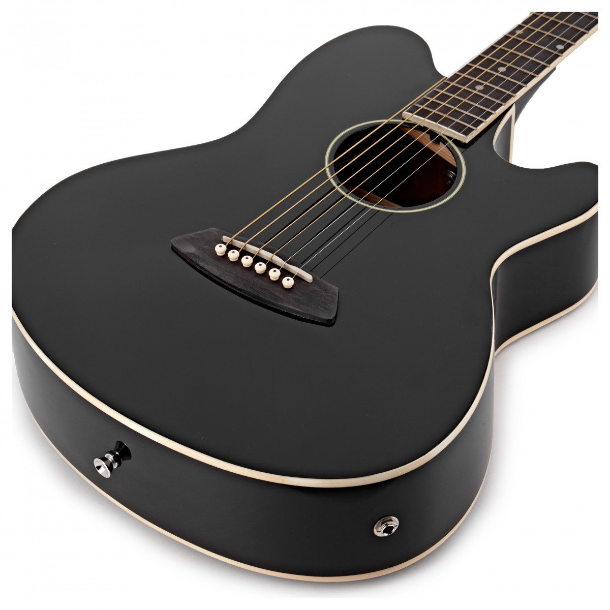 Ibanez Tcy10e Bk Talman Cw Epicea Sapele Pur - Black - Guitarra folk - Variation 4