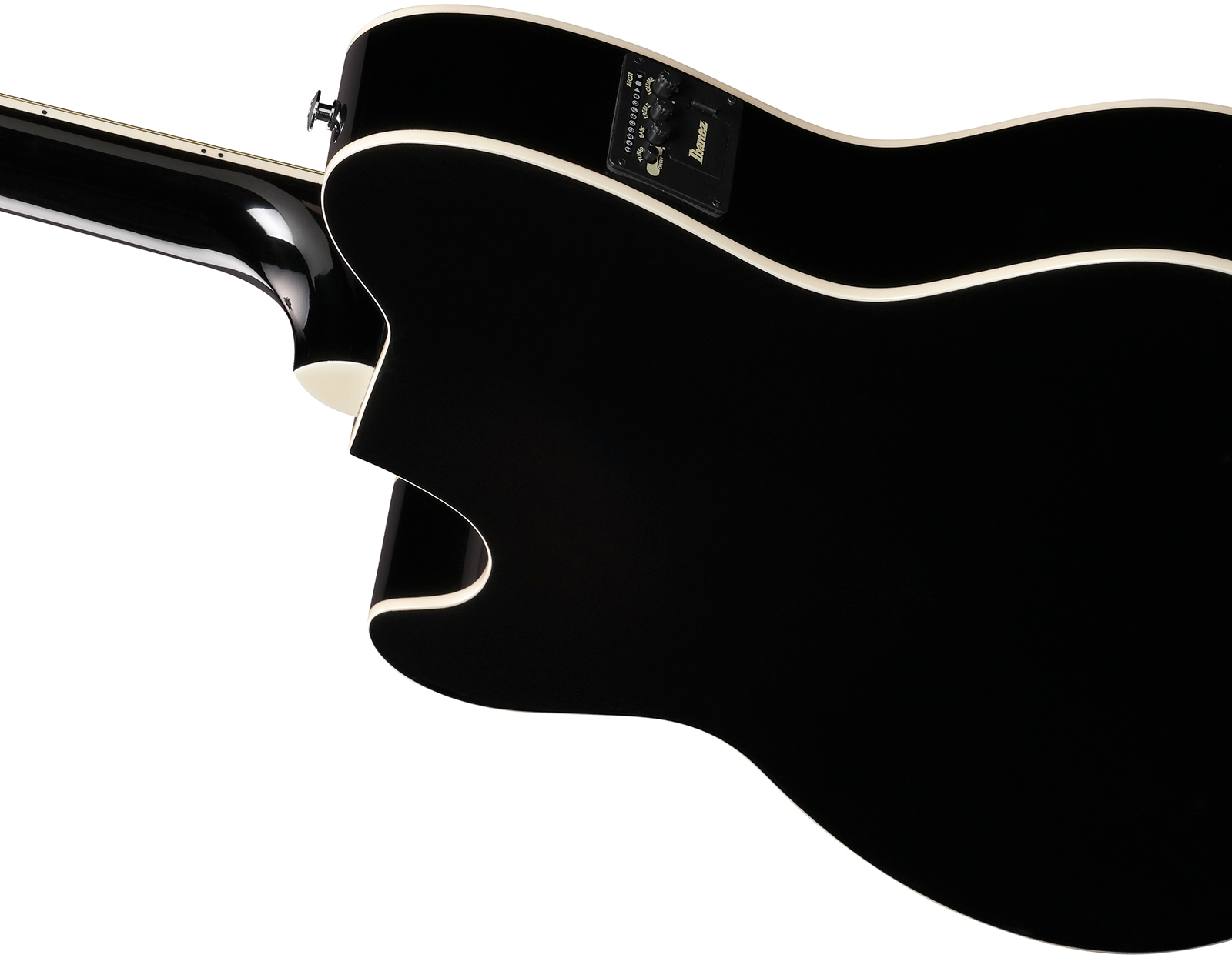 Ibanez Tcy10pa Bkb Talman Cw Tilleul Sapele Pur - Transparent Brown Black Burst - Guitarra folk - Variation 3