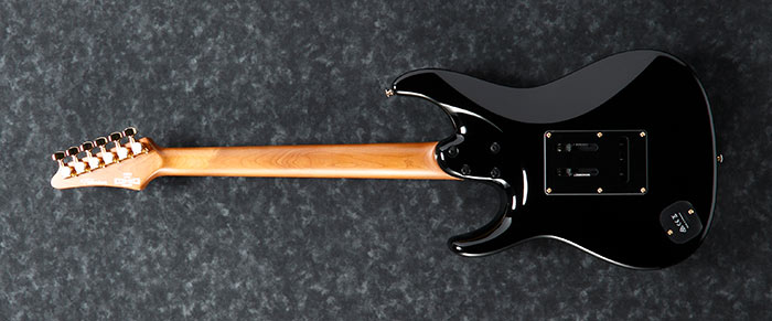 Ibanez Tim Henson Thbb10 Bk Premium Signature Hss Trem Mn +housse - Black - Guitarra eléctrica con forma de str. - Variation 1