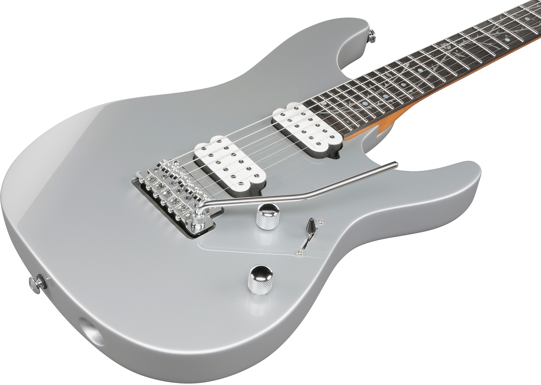 Ibanez Tim Henson Tod10 Premium Signature 2h Fishman Fluence Trem Eb - Silver - Guitarra eléctrica con forma de str. - Variation 2