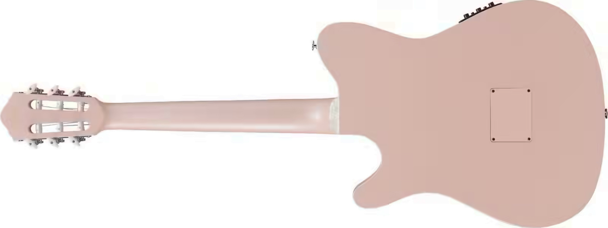 Ibanez Tim Henson Tod10n Paf Ind Signature Epicea Sapele Rw - Pearl Pink Flat - Guitarra clásica 4/4 - Variation 1