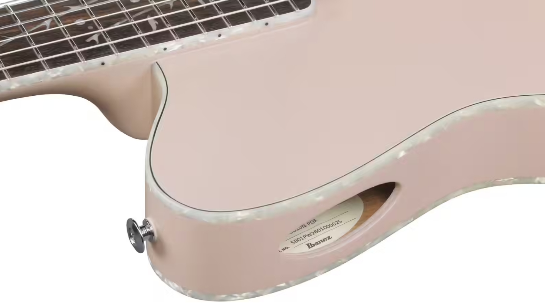 Ibanez Tim Henson Tod10n Paf Ind Signature Epicea Sapele Rw - Pearl Pink Flat - Guitarra clásica 4/4 - Variation 3