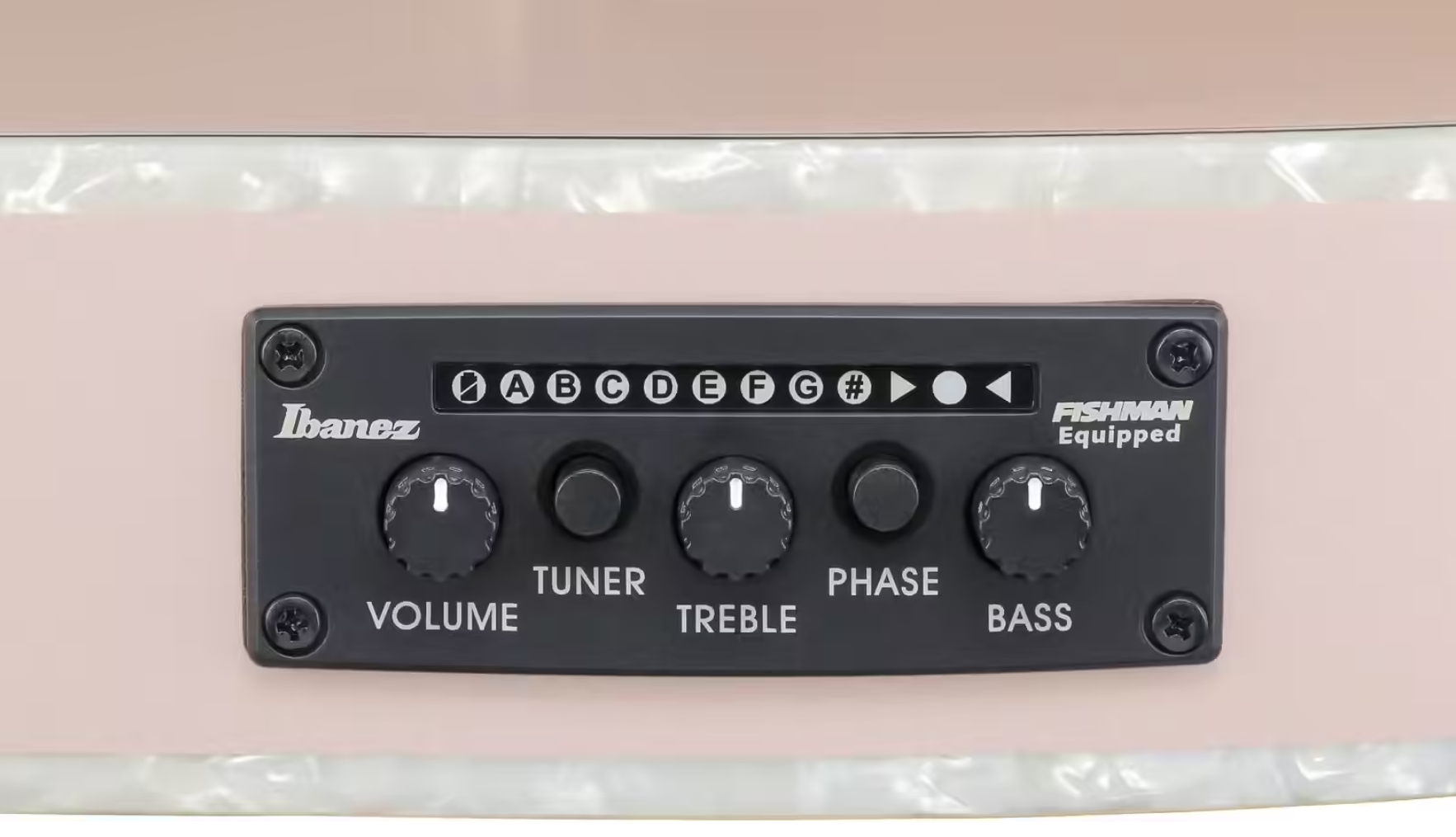 Ibanez Tim Henson Tod10n Paf Ind Signature Epicea Sapele Rw - Pearl Pink Flat - Guitarra clásica 4/4 - Variation 4